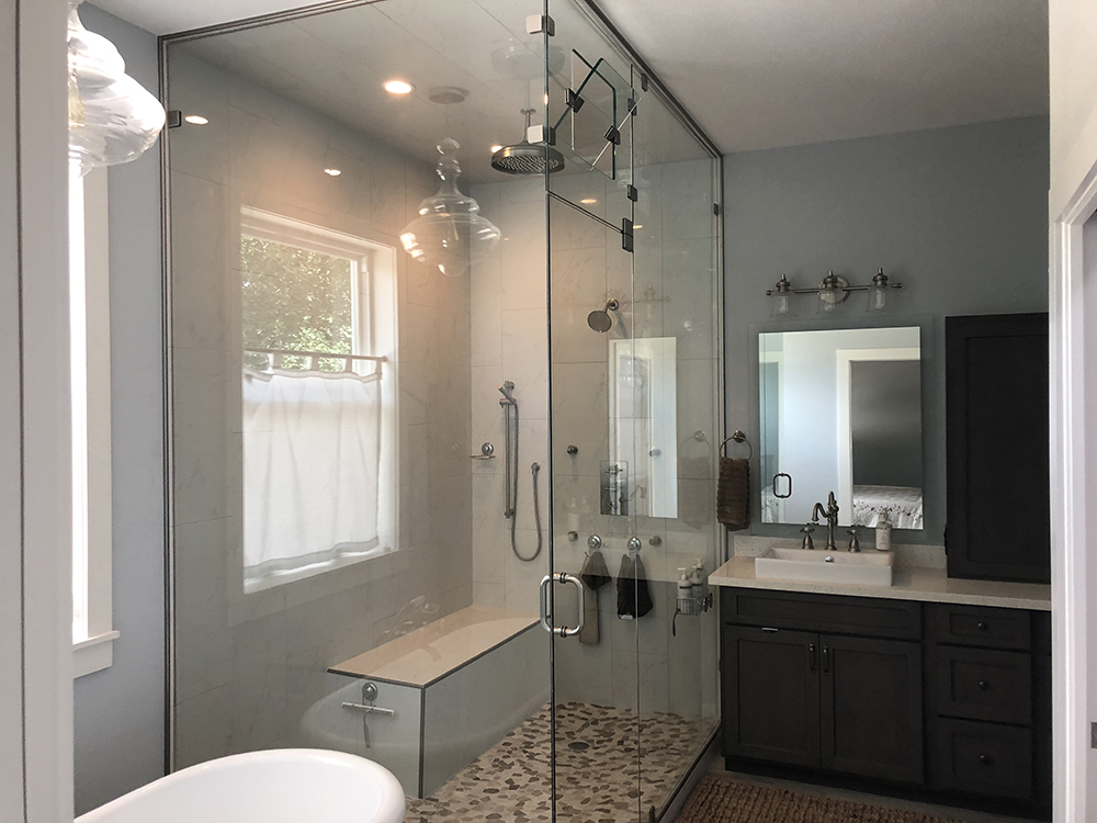 Elgin Remodel Addition Master Bathroom from Custom Home Builder in Bastrop