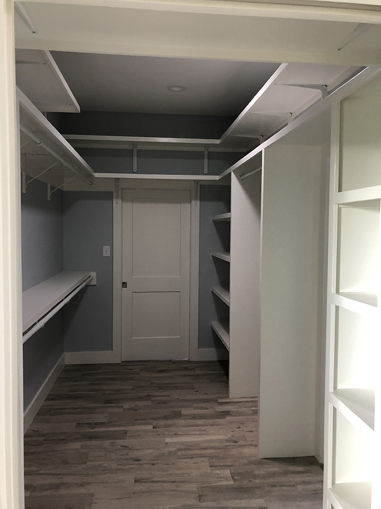 Elgin Remodel Addition Closet from Custom Home Builder in Bastrop