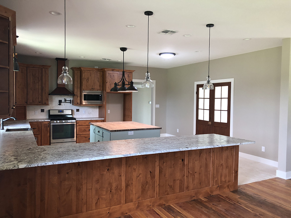 Elgin Remodel Addition Kitchen from Custom Home Builder in Bastrop