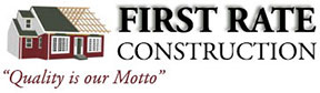 First Rate Construction Logo